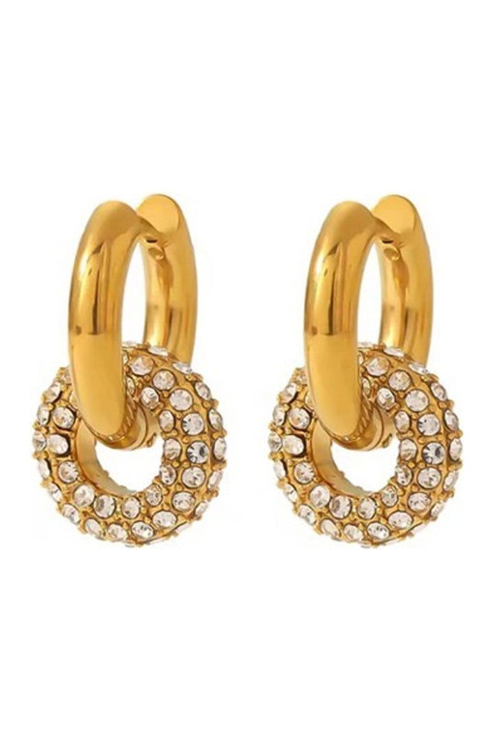 Roulette Gold Earrings