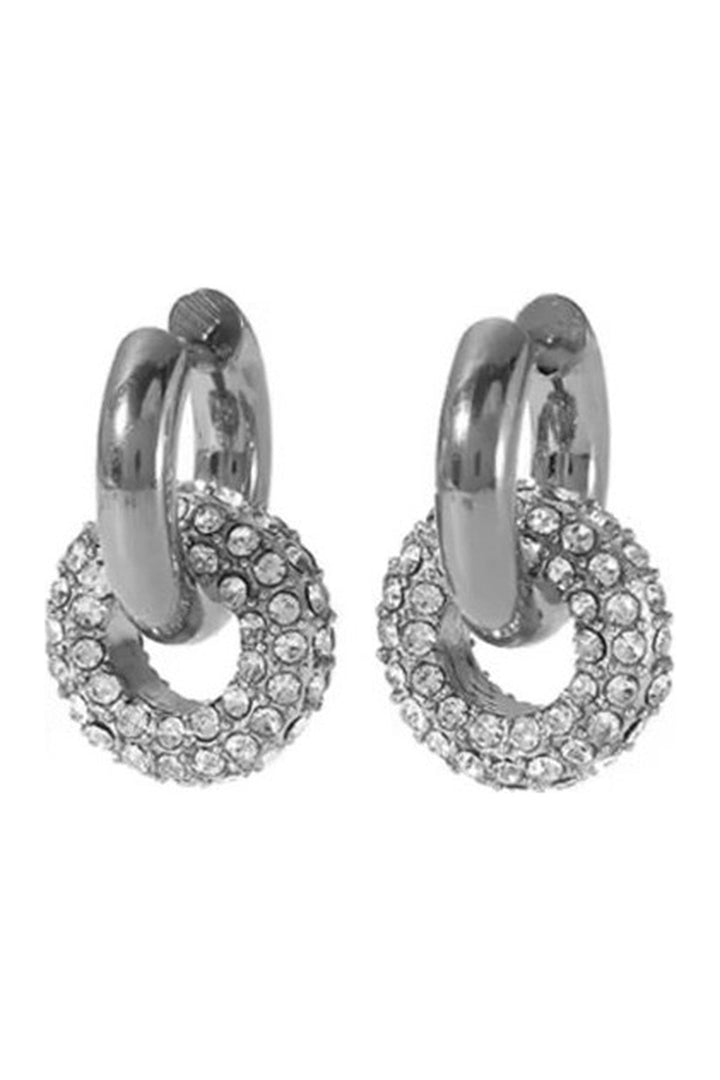 Roulette Silver Earrings