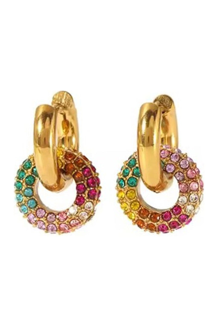 Roulette Rainbow Earrings