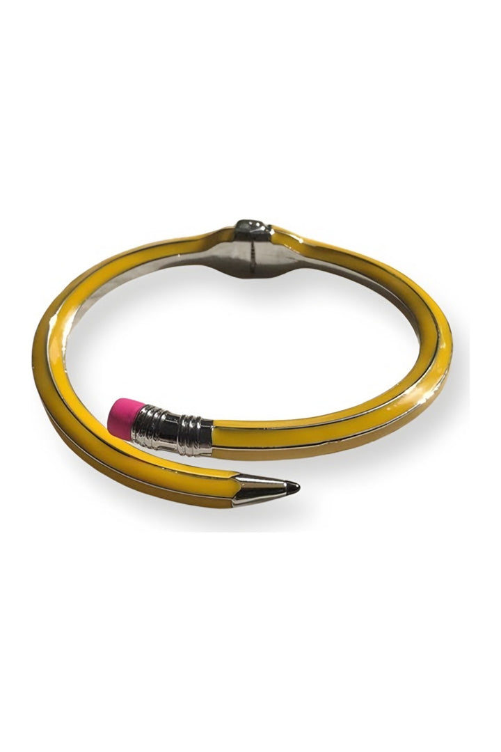 Pencil Bracelet Yellow