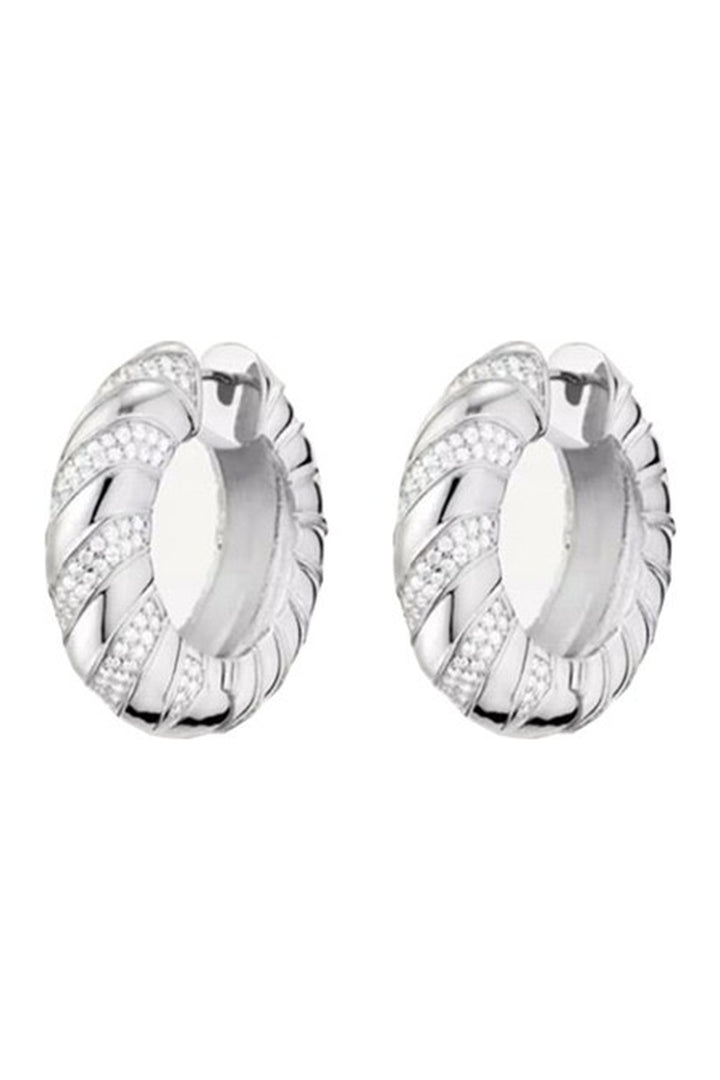 Sonia Silver Hoops