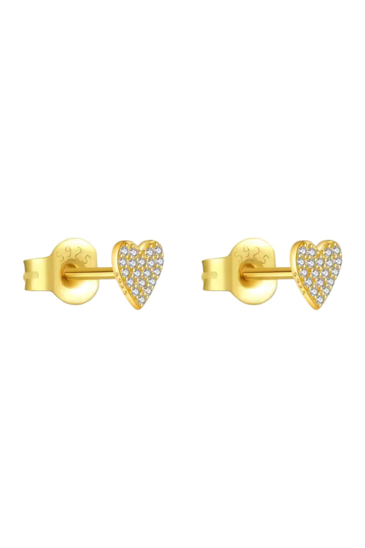 Heart Studs