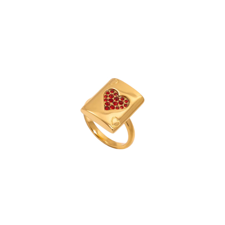 Ace Of Hearts Ring