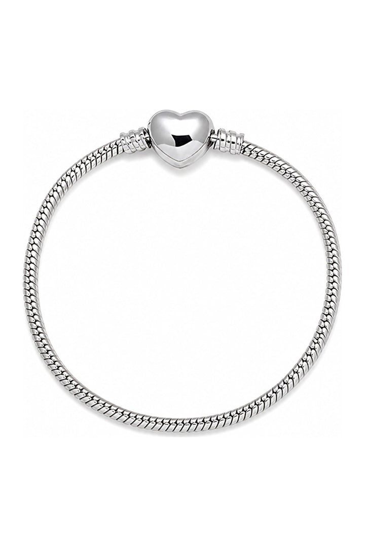 European Charms Bracelet Silver