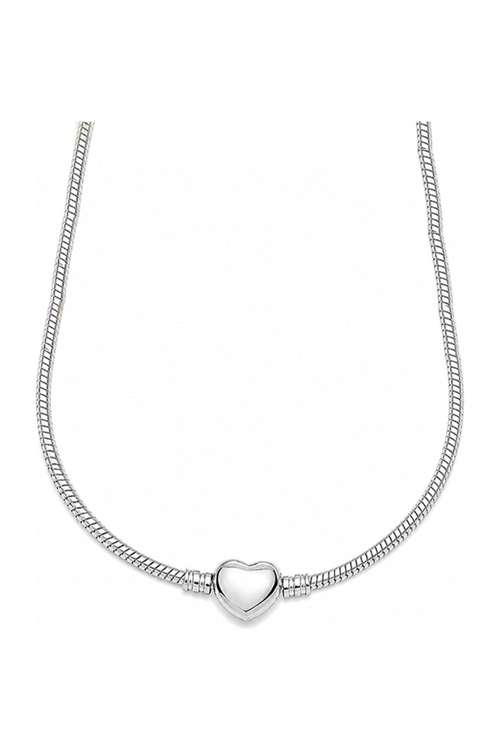 European Charms Necklace Silver
