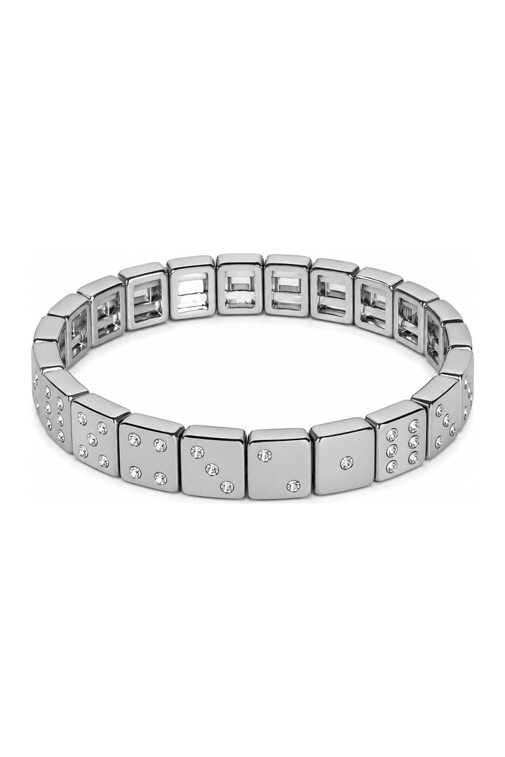 Classic Dice Bracelet Silver