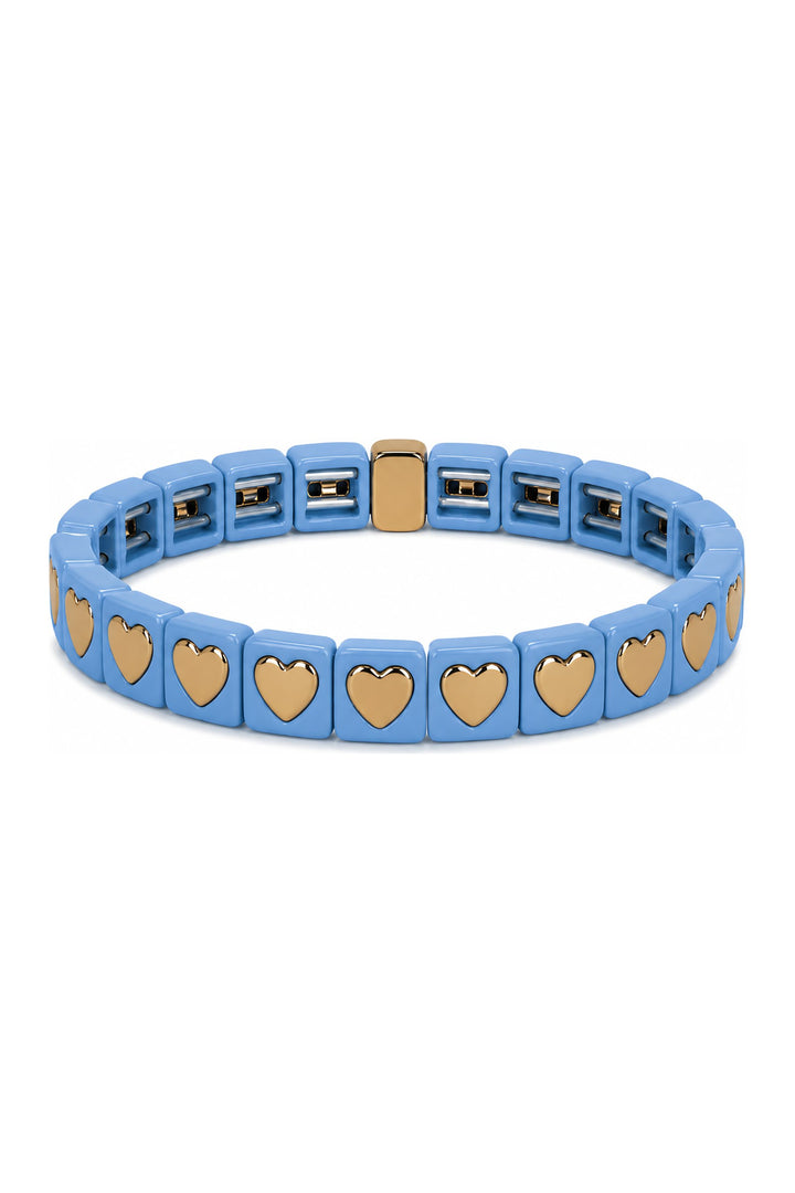 Heart Bracelet Blue