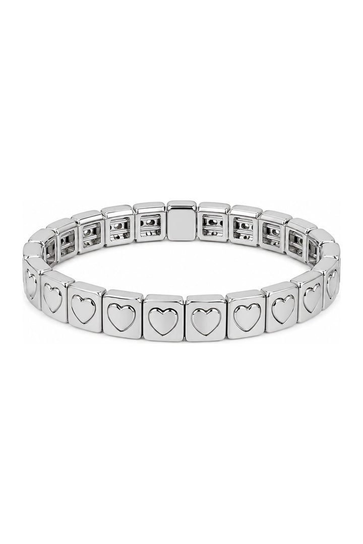Heart Bracelet Silver