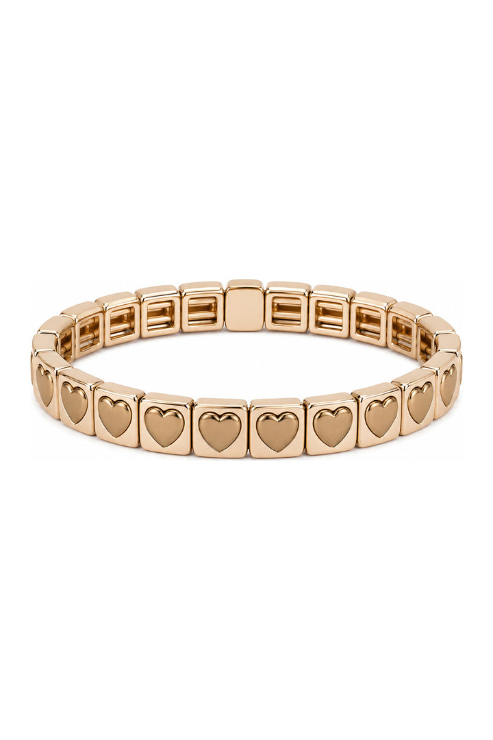 Heart Bracelet Gold