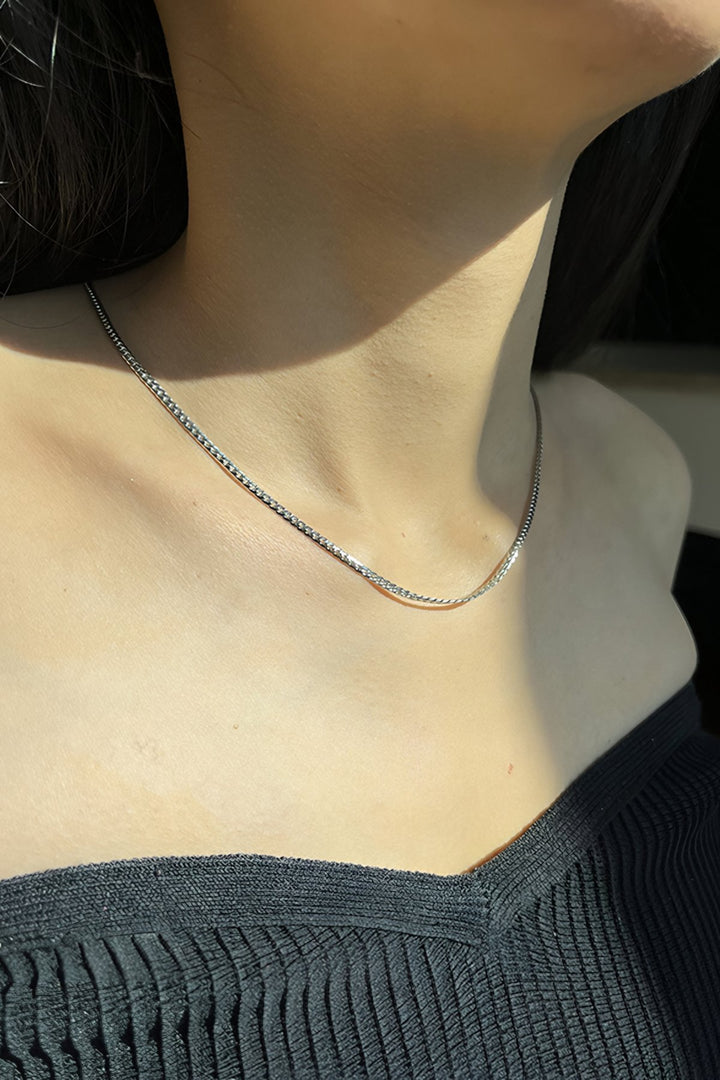 Deja Skinny Chain Silver