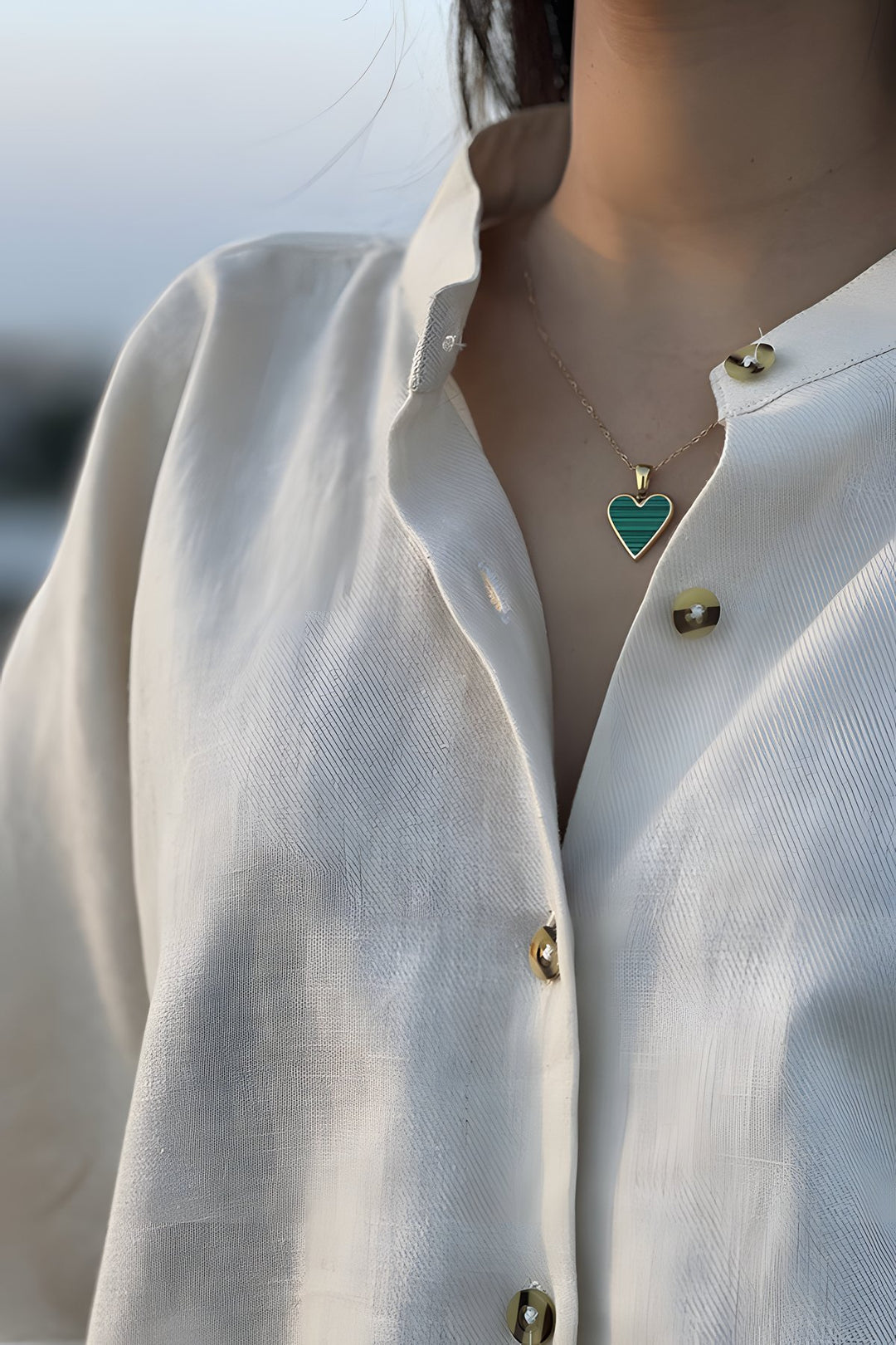 Miley Necklace Green