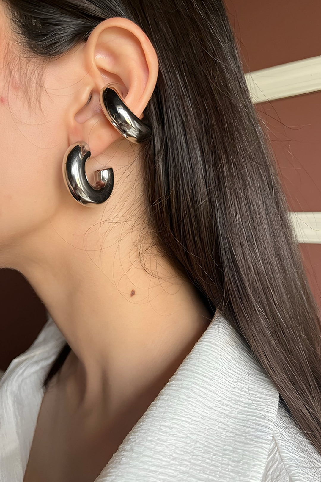 Icon Hoops Silver
