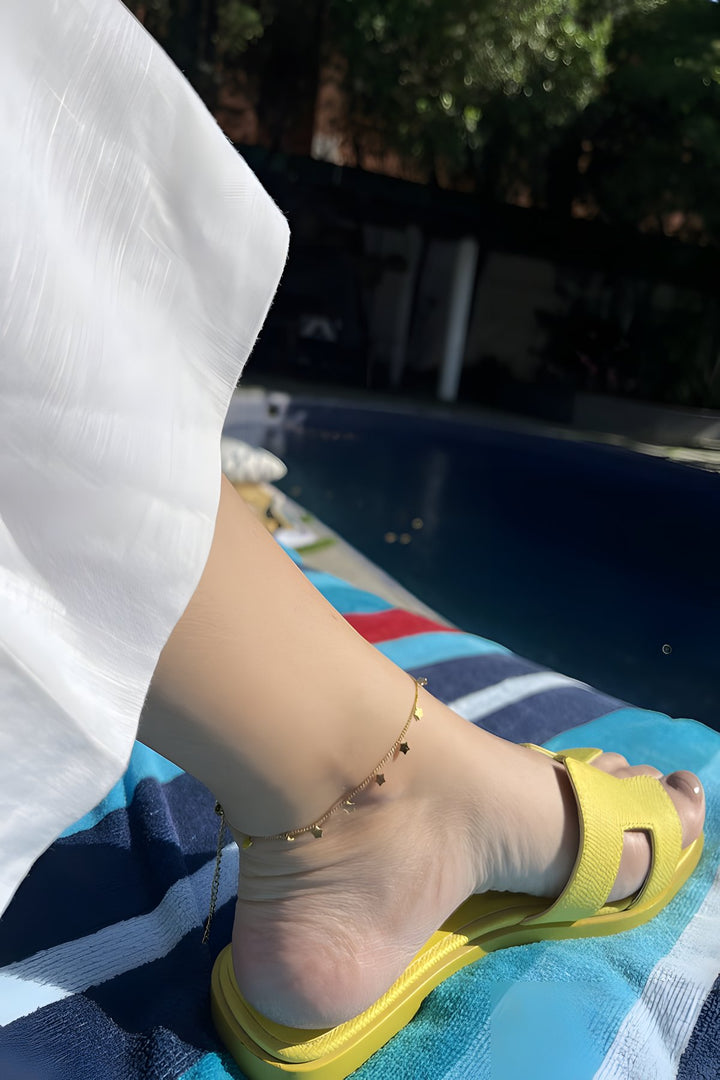 Starry Night Anklet Gold