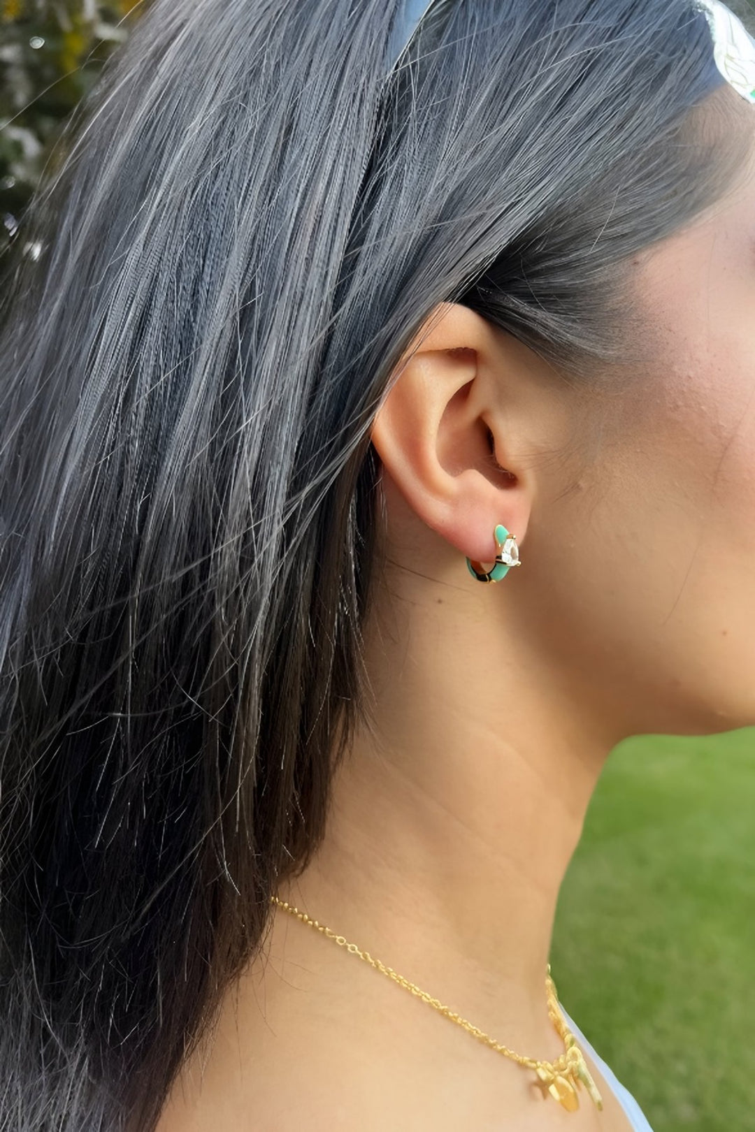 Nero Hoops Aqua