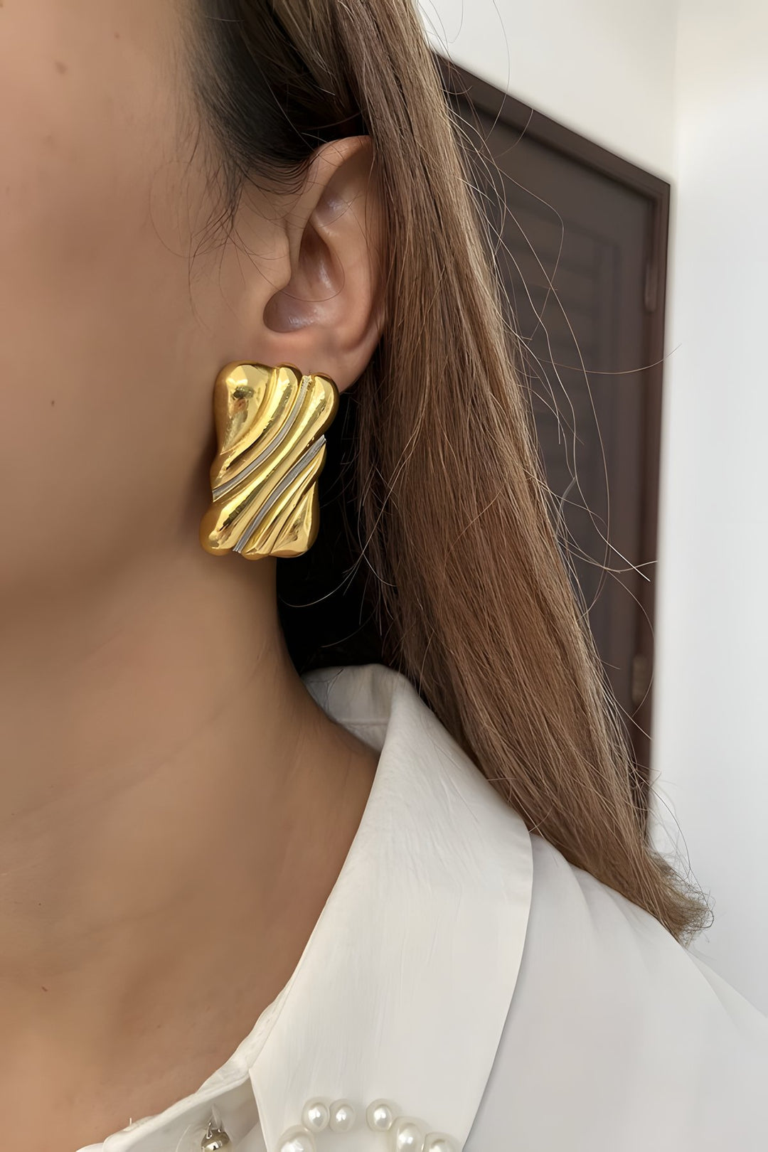 Sheldon Earrings Gold