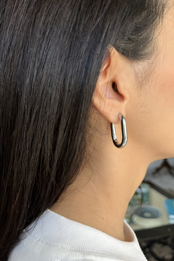 Fae Hoops Silver
