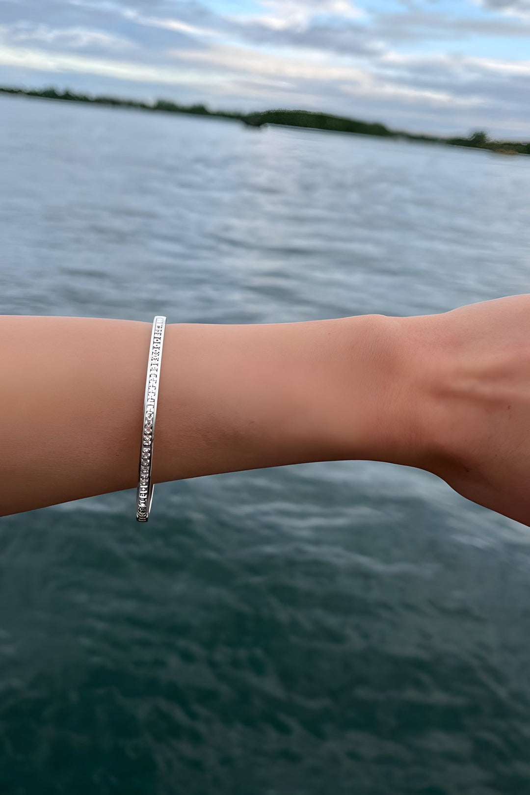 Clyde Bangle Silver