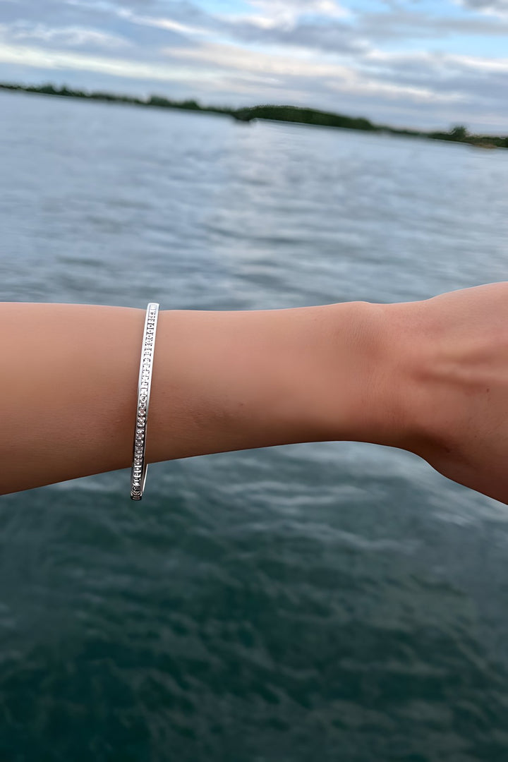 Clyde Bangle Silver