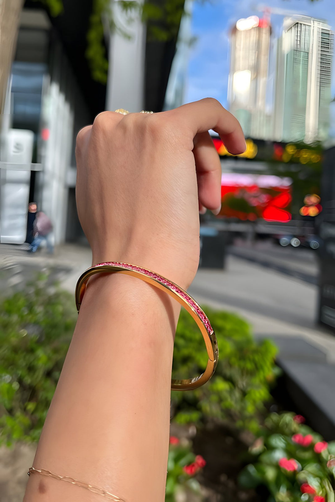 Clyde Bangle Pink