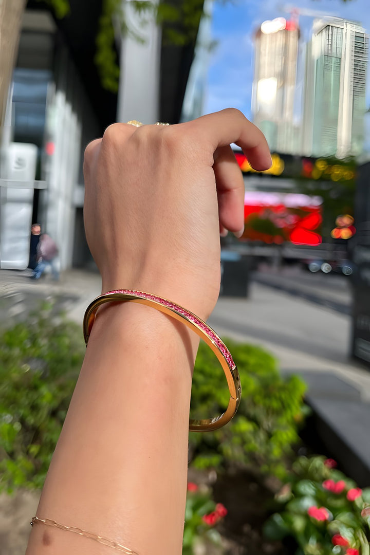 Clyde Bangle Pink