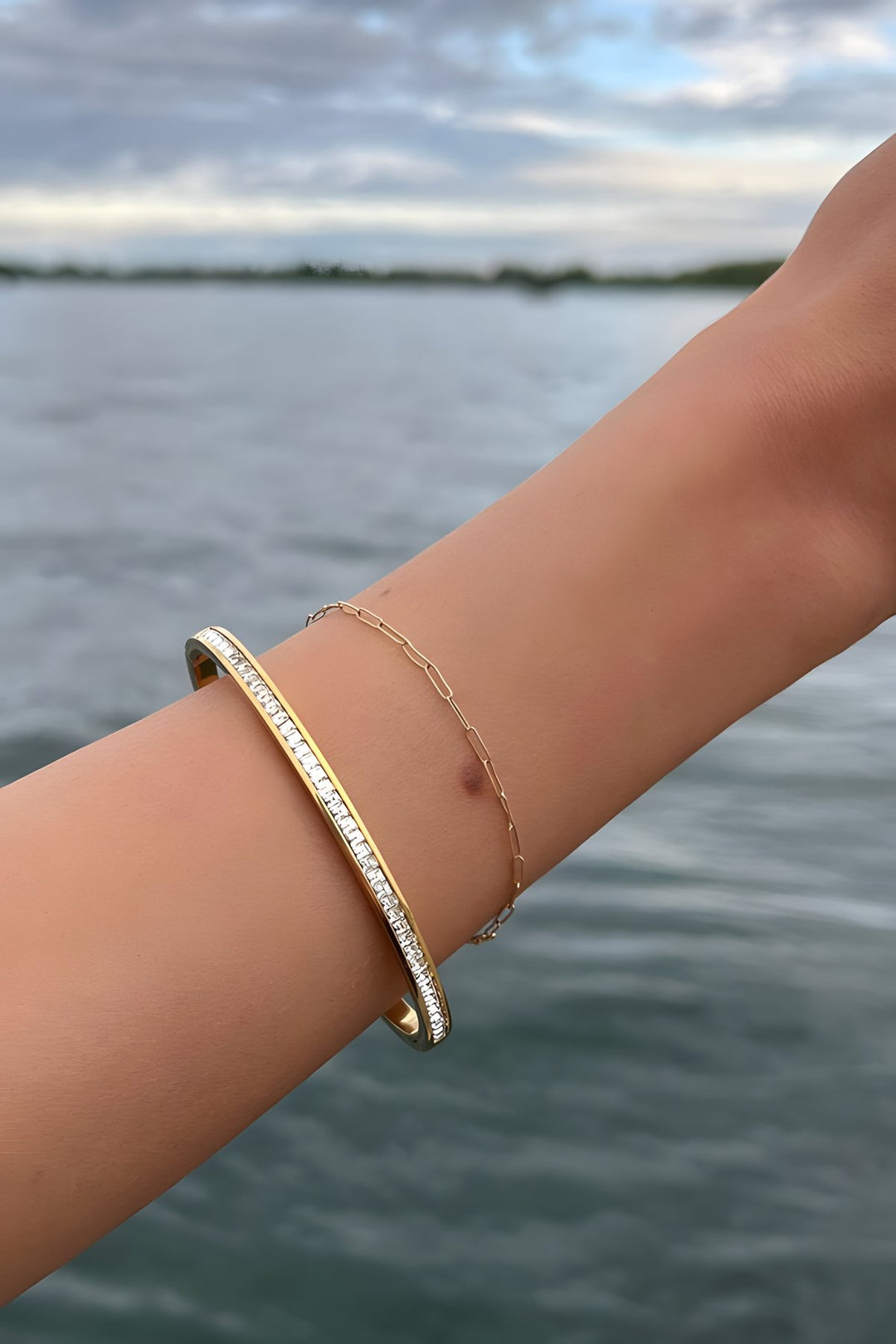 Clyde Bangle Gold