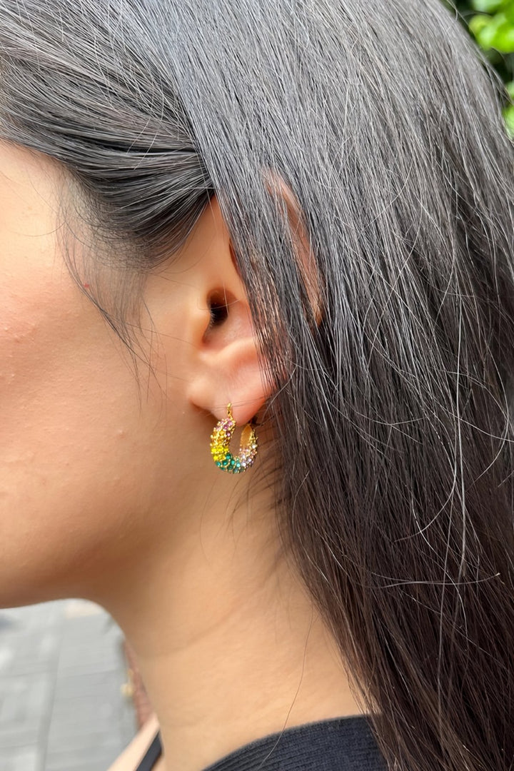 Celine Mini Rainbow Earrings