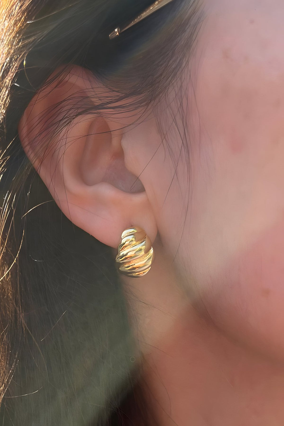 Croissant Earrings