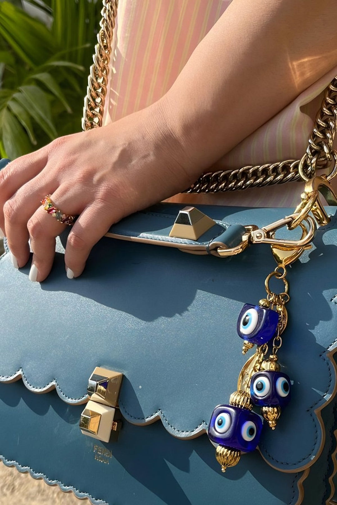 Evil Eye Bag Charm
