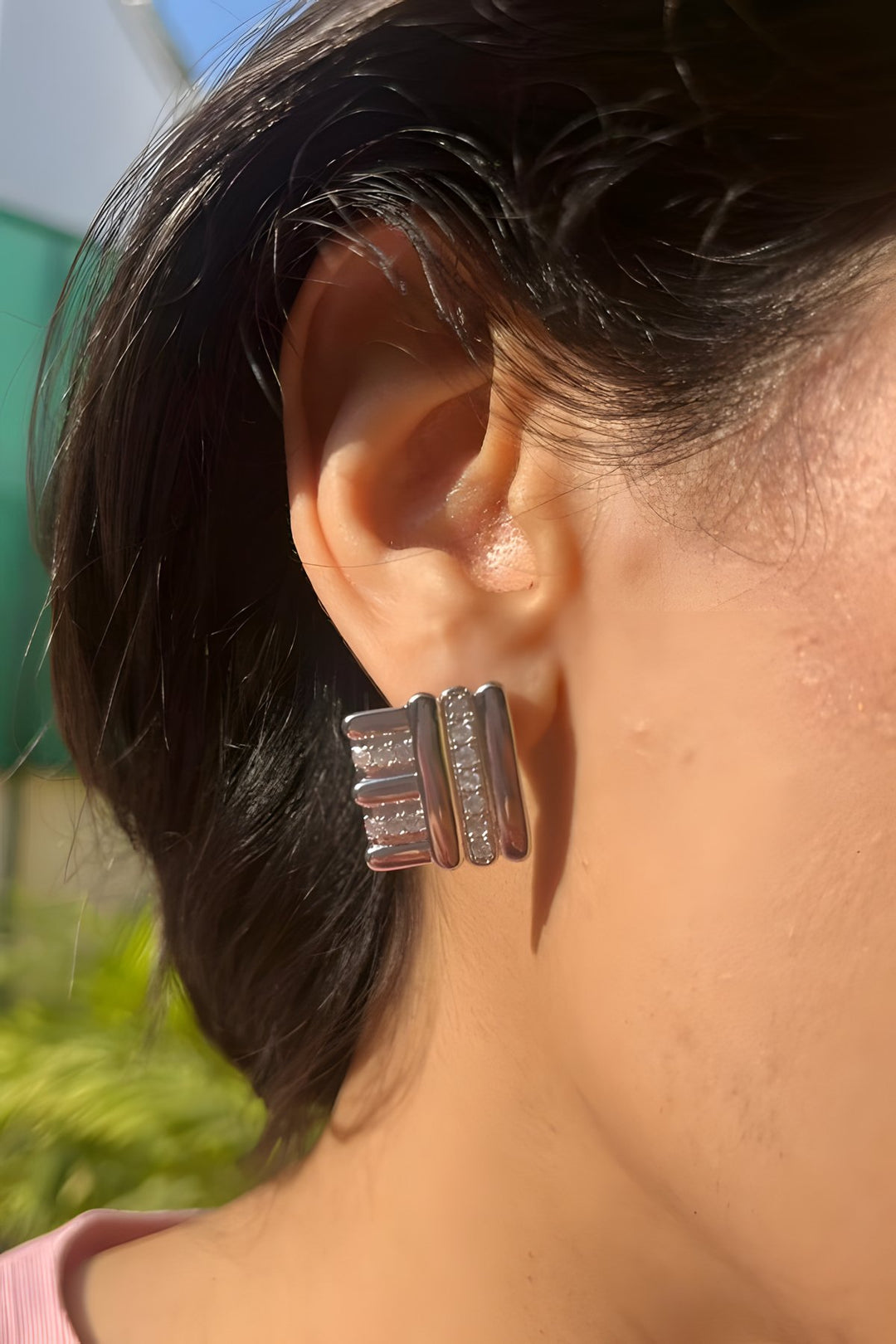 Leicester Silver Earrings