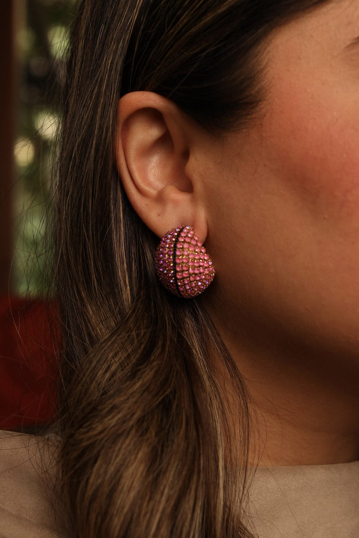 Bottana Earrings Pink