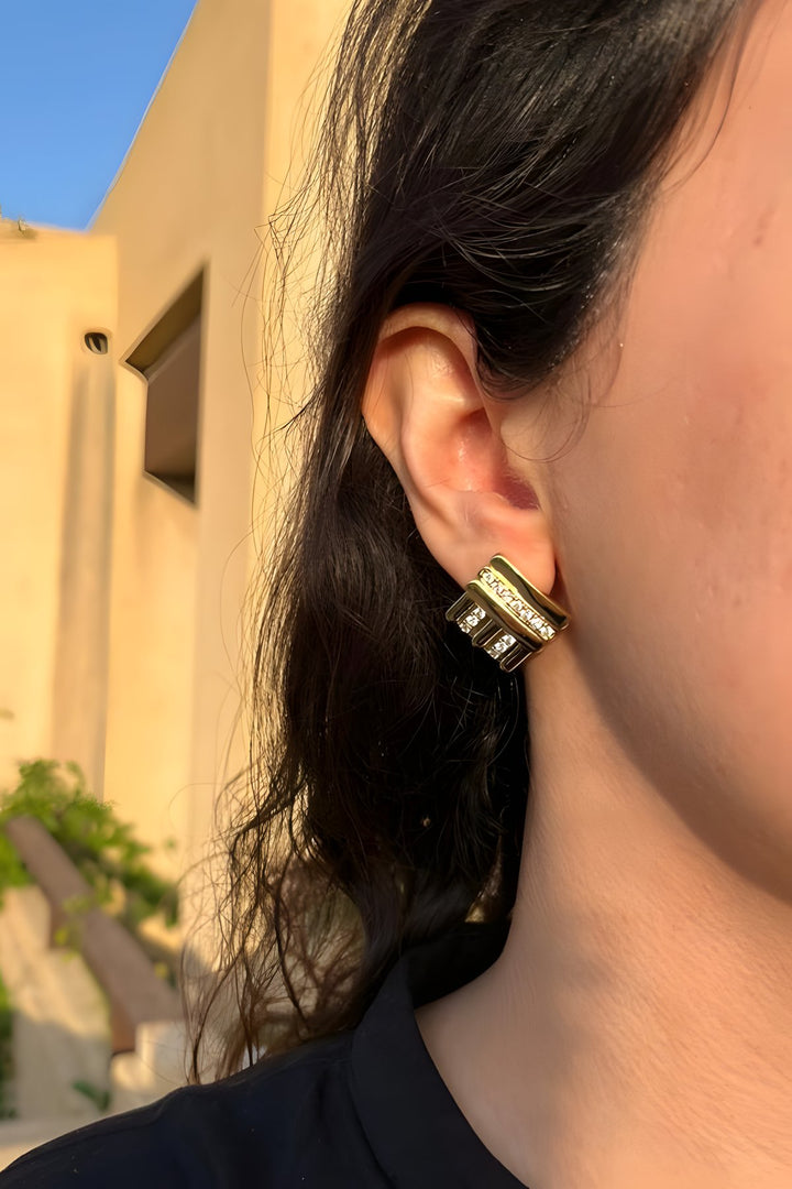 Leicester Gold Earrings