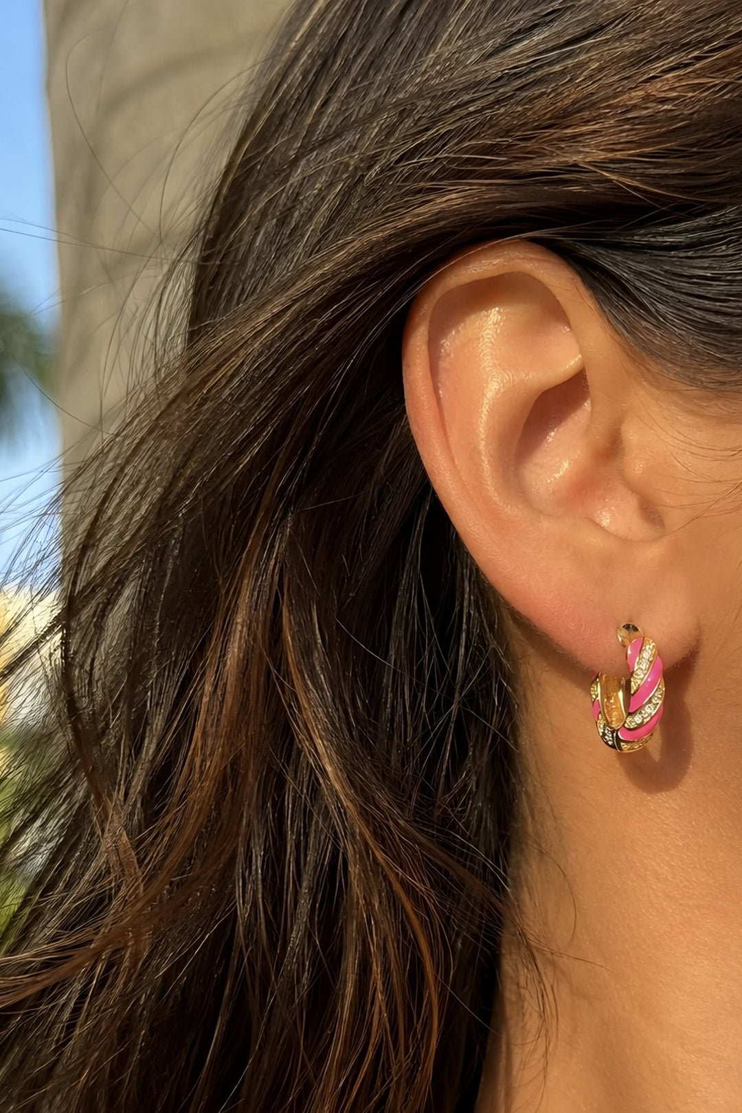 Berry Swirl Earrings
