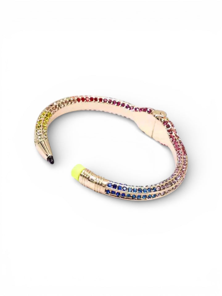 Pencil Bracelet Rainbow