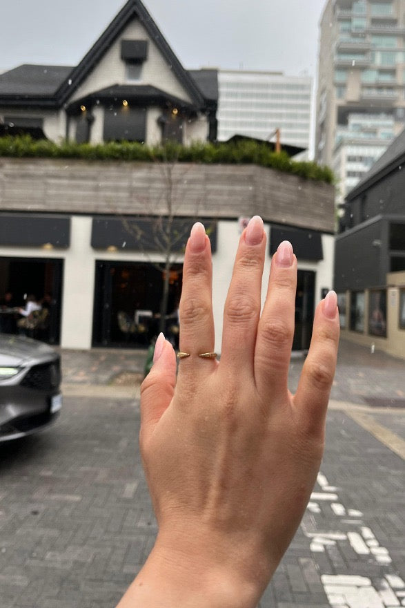 Bruna Midi Ring Gold