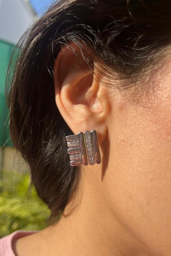 Leicester Silver Earrings