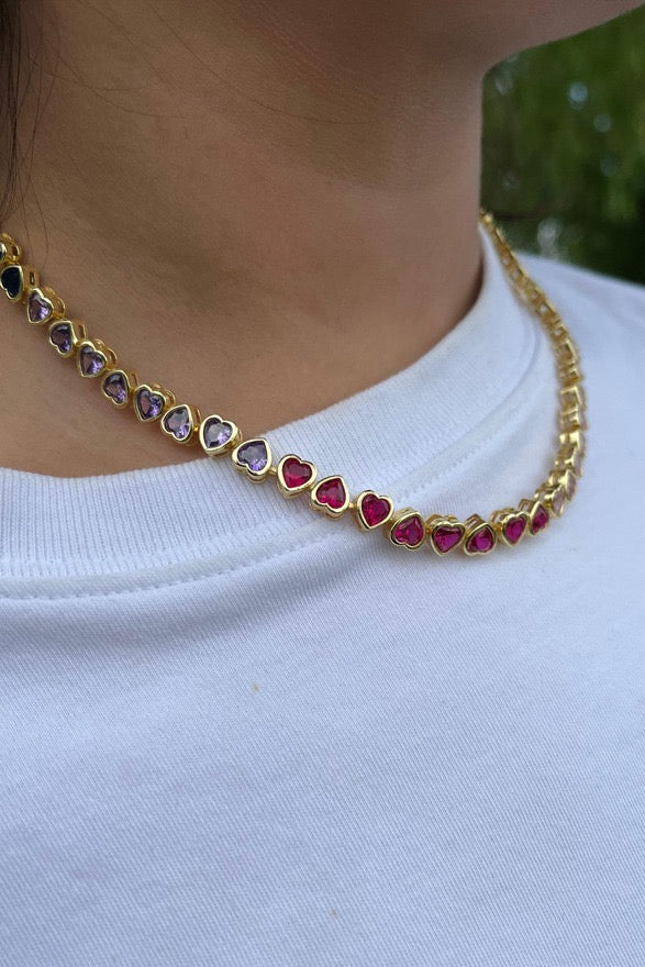 Vienne Rainbow Necklace
