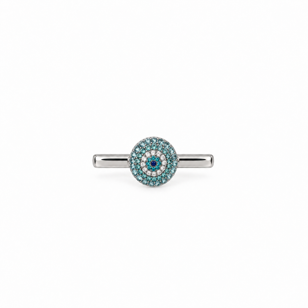 Whoop Charms Silver Pave