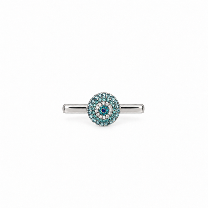 Whoop Charms Silver Pave