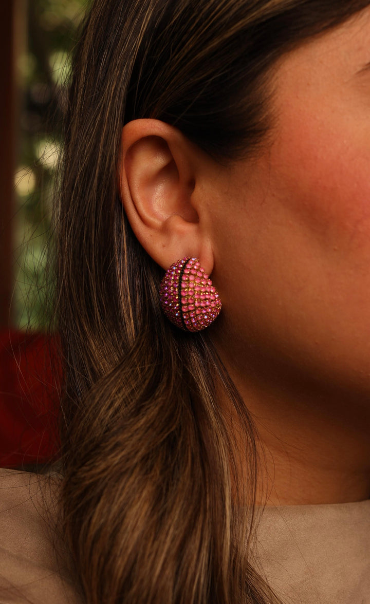 Bottana Earrings Pink