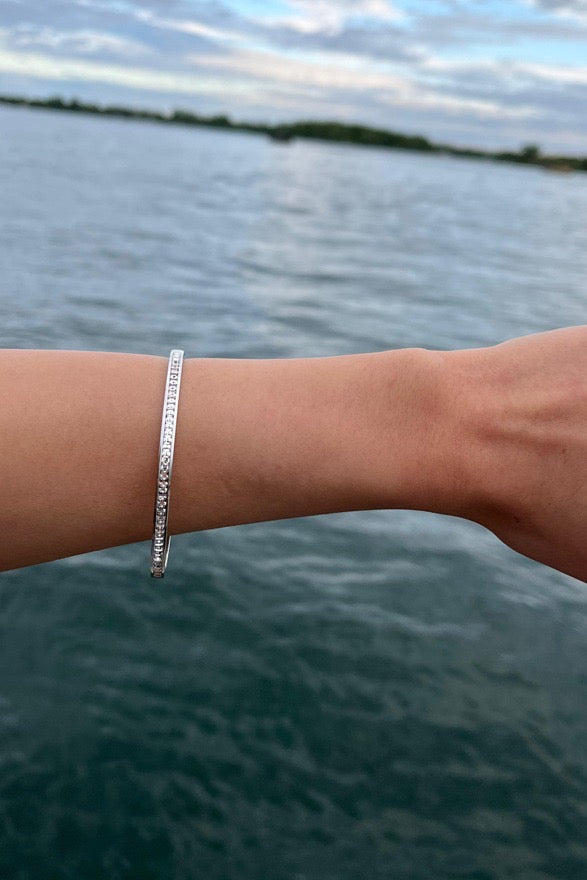 Clyde Bangle Silver