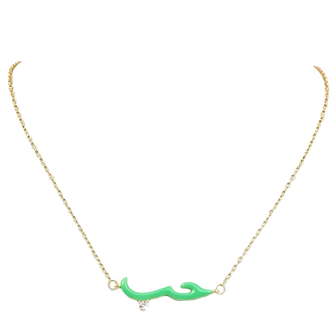 Love Necklace Green