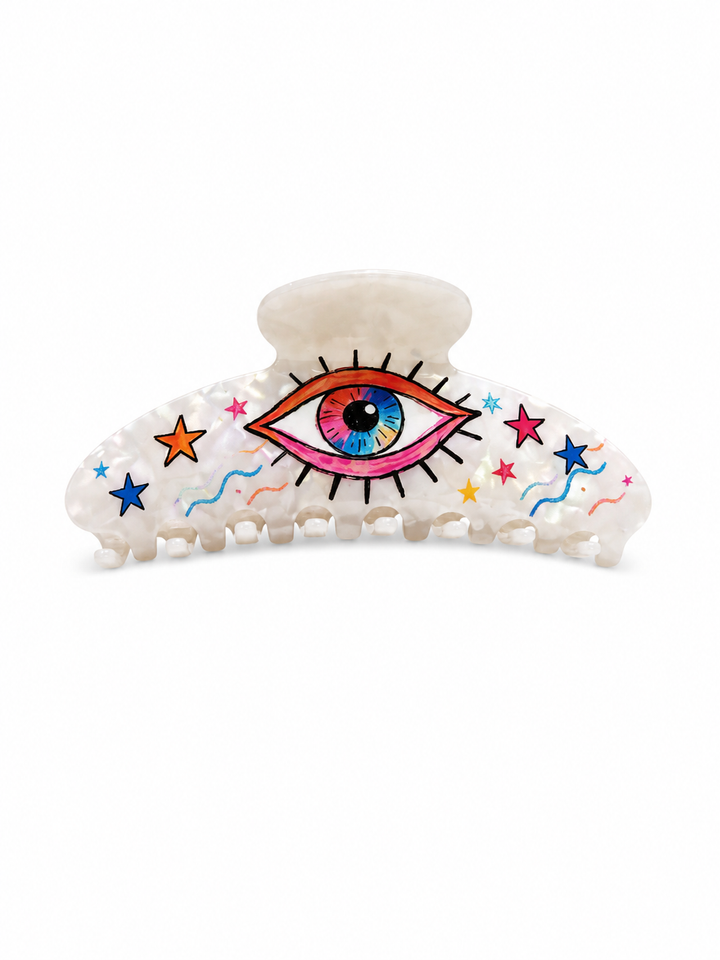 Iridescent Eye Clip