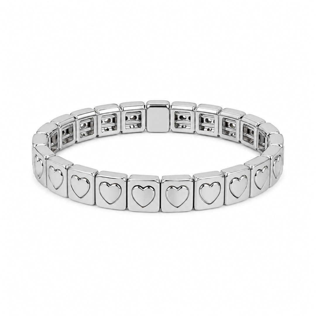 Heart Bracelet Silver
