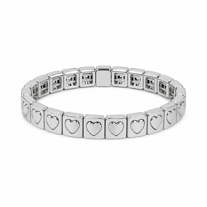 Heart Bracelet Silver