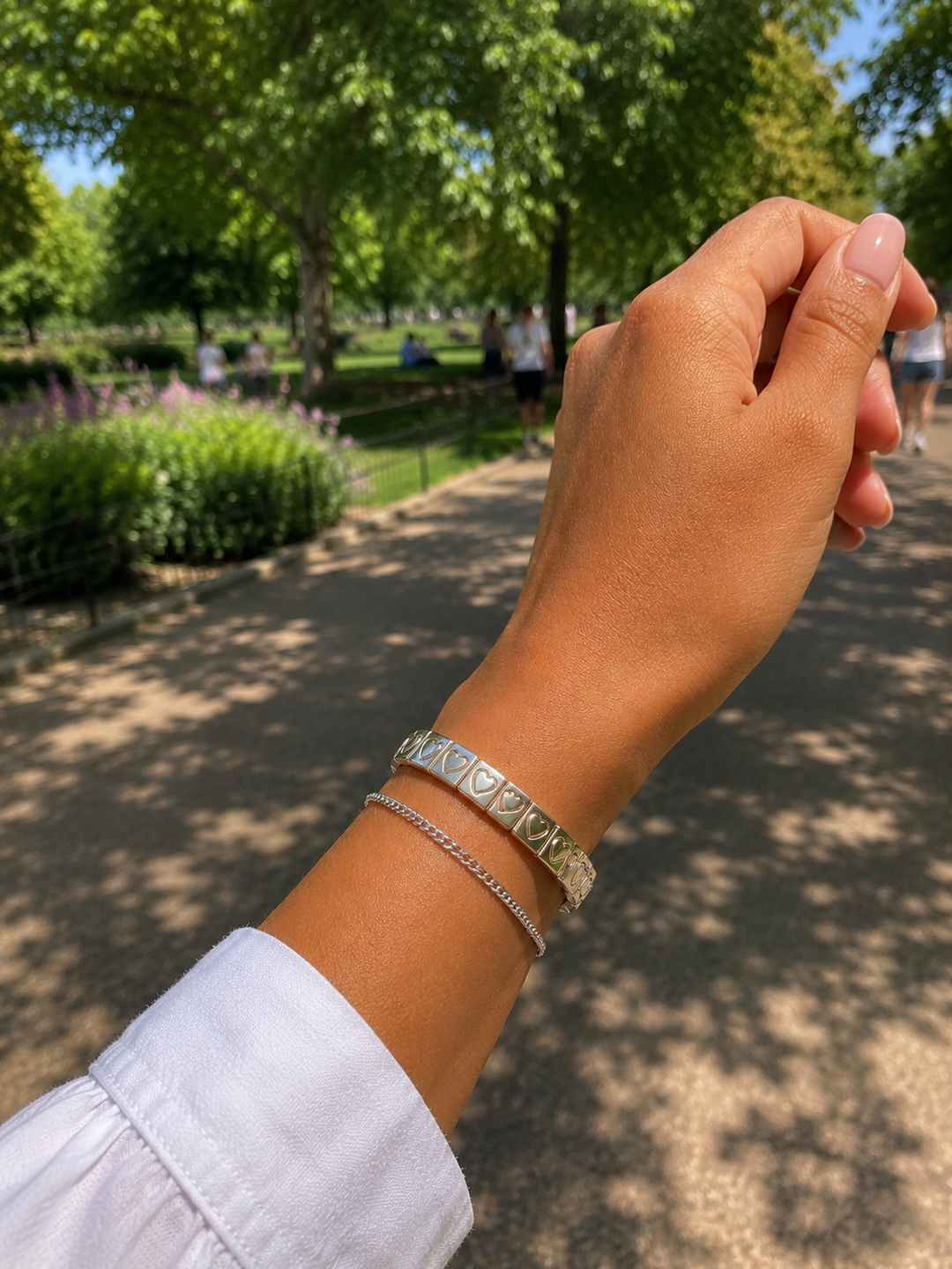 Heart Bracelet Silver