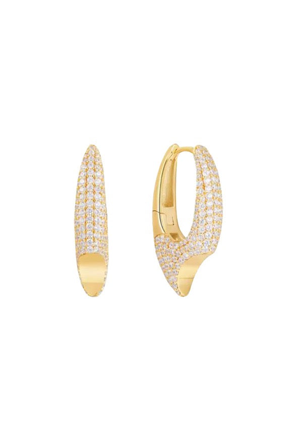 Pandora Gold Hoops