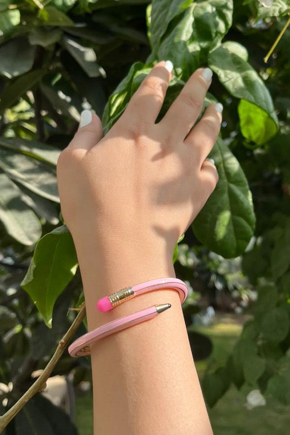 Pencil Bracelet Pink
