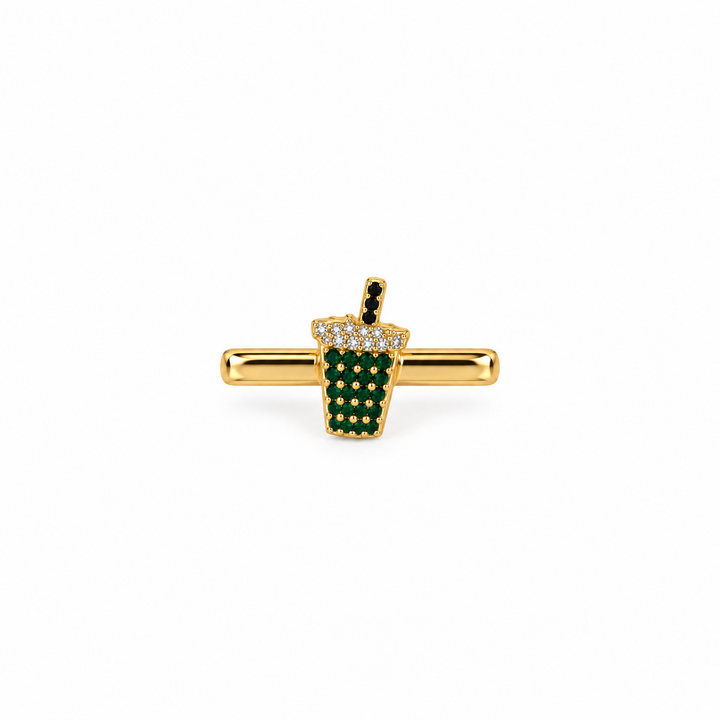 Whoop Charms Gold Pave