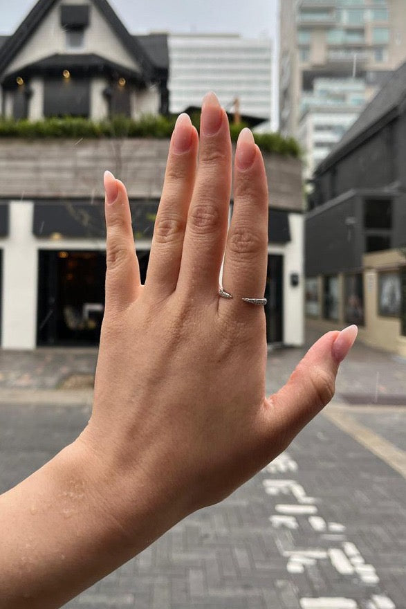 Bruna Midi Ring Silver