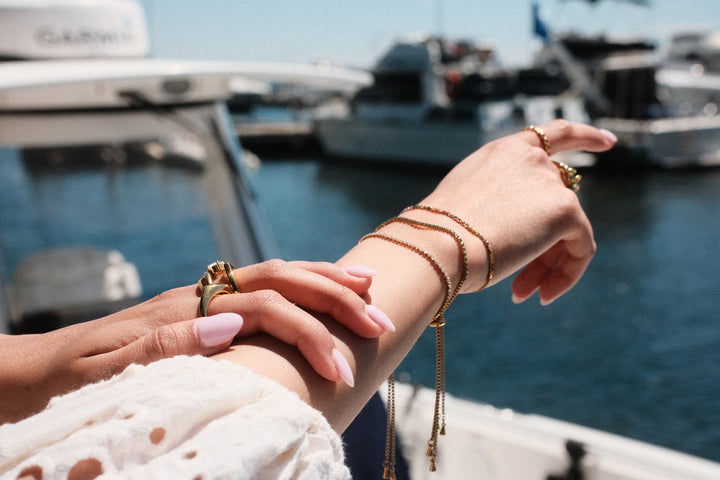 Jemma Skinny Bracelet Rainbow